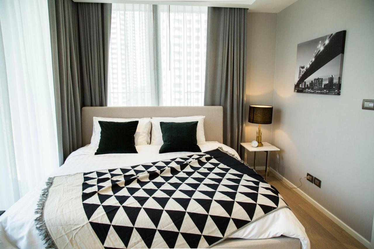 Appartement Sukhumvit 11#Luxury#Pool#Gym#Bts Nana&Mrt Sukhumvit#1Br#Max2Ppl à Bangkok Extérieur photo