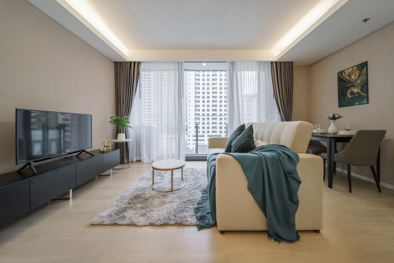 Appartement Sukhumvit 11#Luxury#Pool#Gym#Bts Nana&Mrt Sukhumvit#1Br#Max2Ppl à Bangkok Extérieur photo