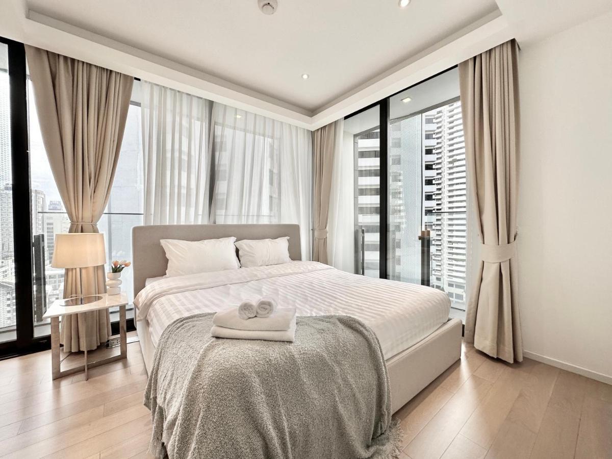 Appartement Sukhumvit 11#Luxury#Pool#Gym#Bts Nana&Mrt Sukhumvit#1Br#Max2Ppl à Bangkok Extérieur photo