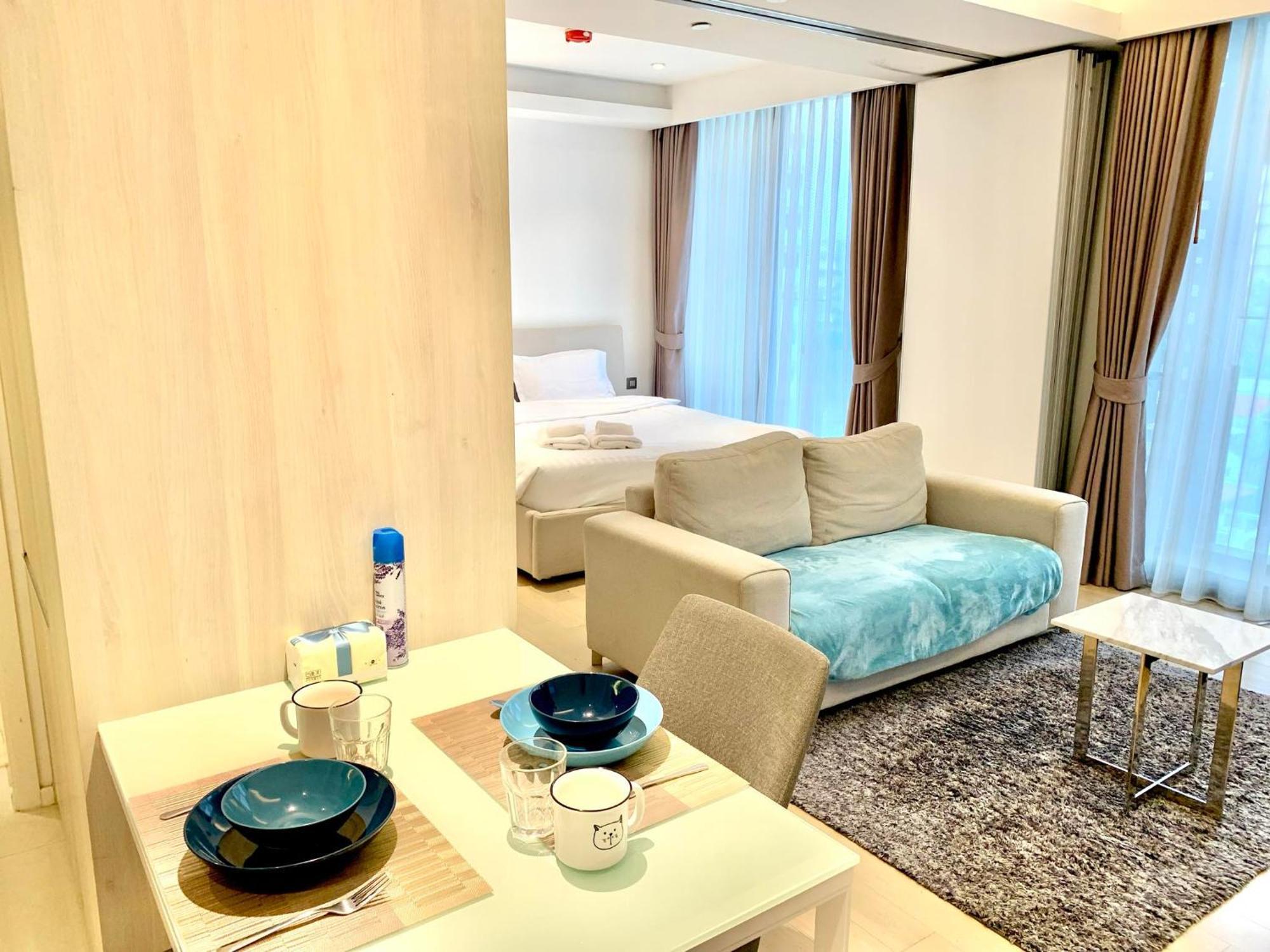 Appartement Sukhumvit 11#Luxury#Pool#Gym#Bts Nana&Mrt Sukhumvit#1Br#Max2Ppl à Bangkok Extérieur photo